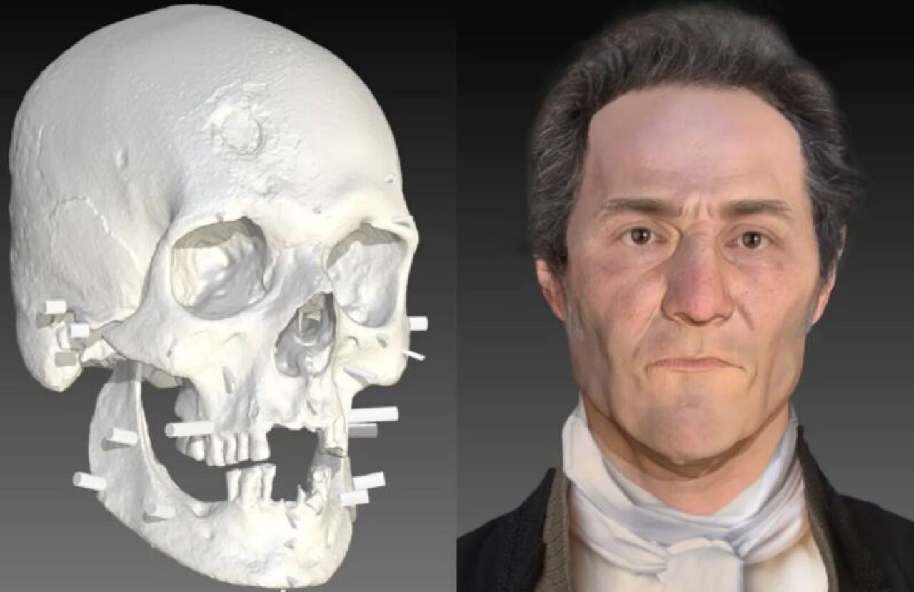 [IMAGE] Scientists use DNA, 3D scans to reconstruct face of &ldquo;Connecticut vampire&rdquo;